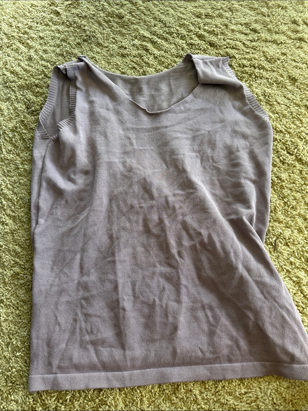 Women’s Sleeveless Knit Top in Taupe